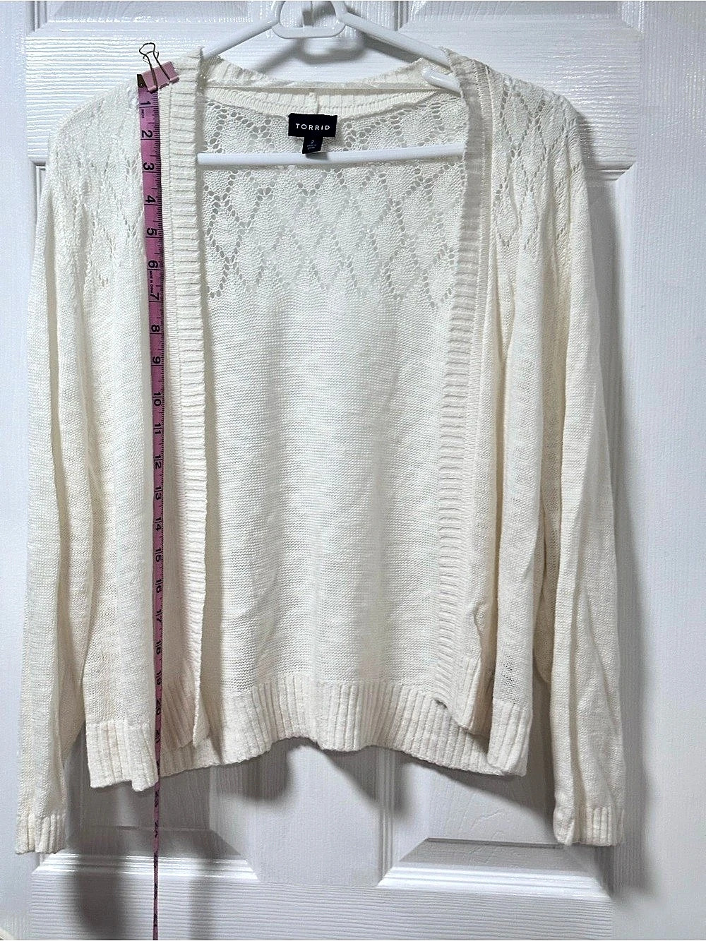 Torrid Lace Knit Sweater Size 2 Like New